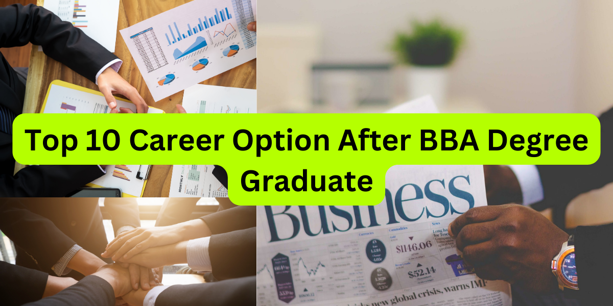 Top 10 Career Option After BBA Degree Graduate